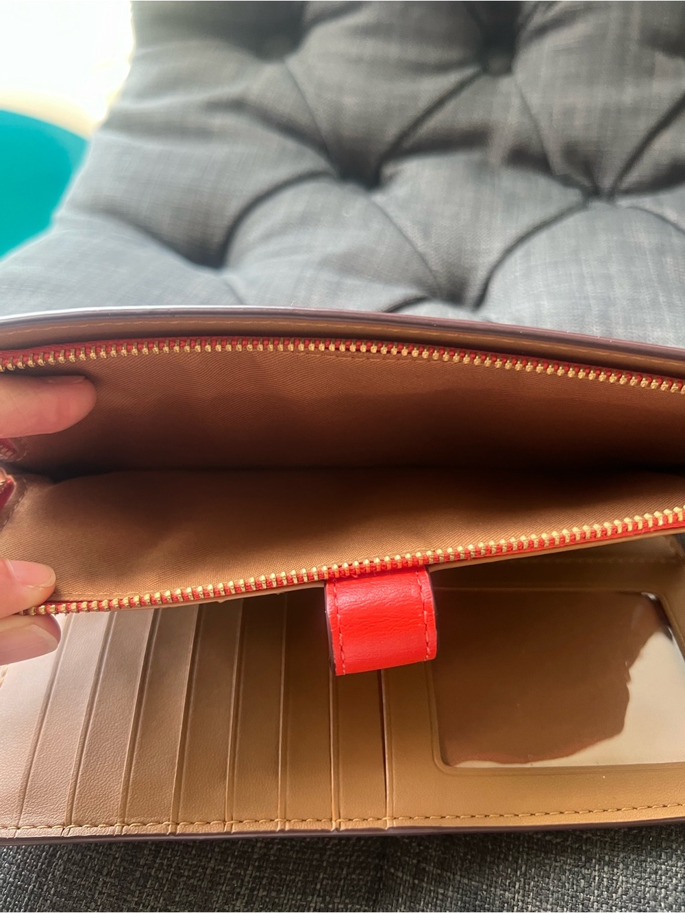 COACH Slim Wallet Style 58586 - Picture 12 of 15